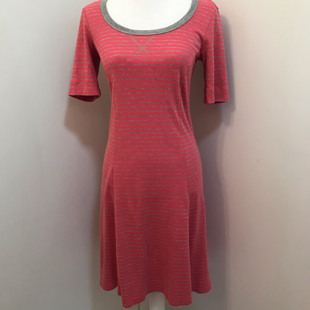 Striped T-shirt dress